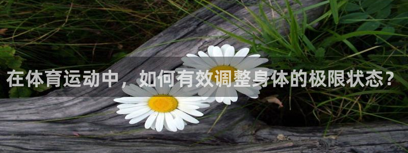 vsport体育：在体育运动中，如何有效调整身体的极限状态？