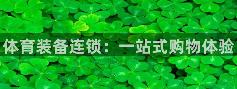 vsport体育：体育装备连锁：一站式购物体验
