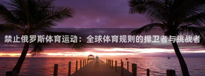 vsport体育：禁止俄罗斯体育运动：全球体育规则的捍卫者与挑战者