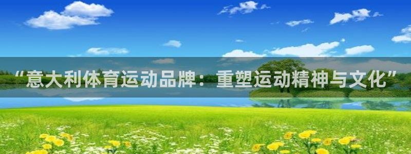 vsport体育在线官网：“意大利体育运动品牌：重塑运动精神与文化”